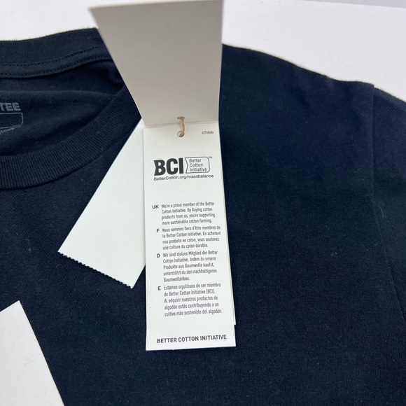 ADIDAS T-SHIRT, BLACK EXTRA LARGE SUZE, THREE STRIP STYLE, WHITE STRIPS - Picture 11 of 14